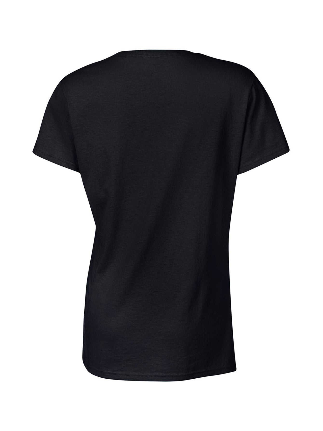 Women's Paw Print Dog Lover T-Shirt - 'Dogs Make Everything Better' Pure, Comfort Fit, Short Sleeve, Round Neck