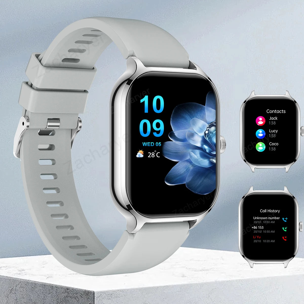 2025 Smart Watch, Wireless Dialing, Multiple Sport Modes, Various App Notifications, iPhone/Android