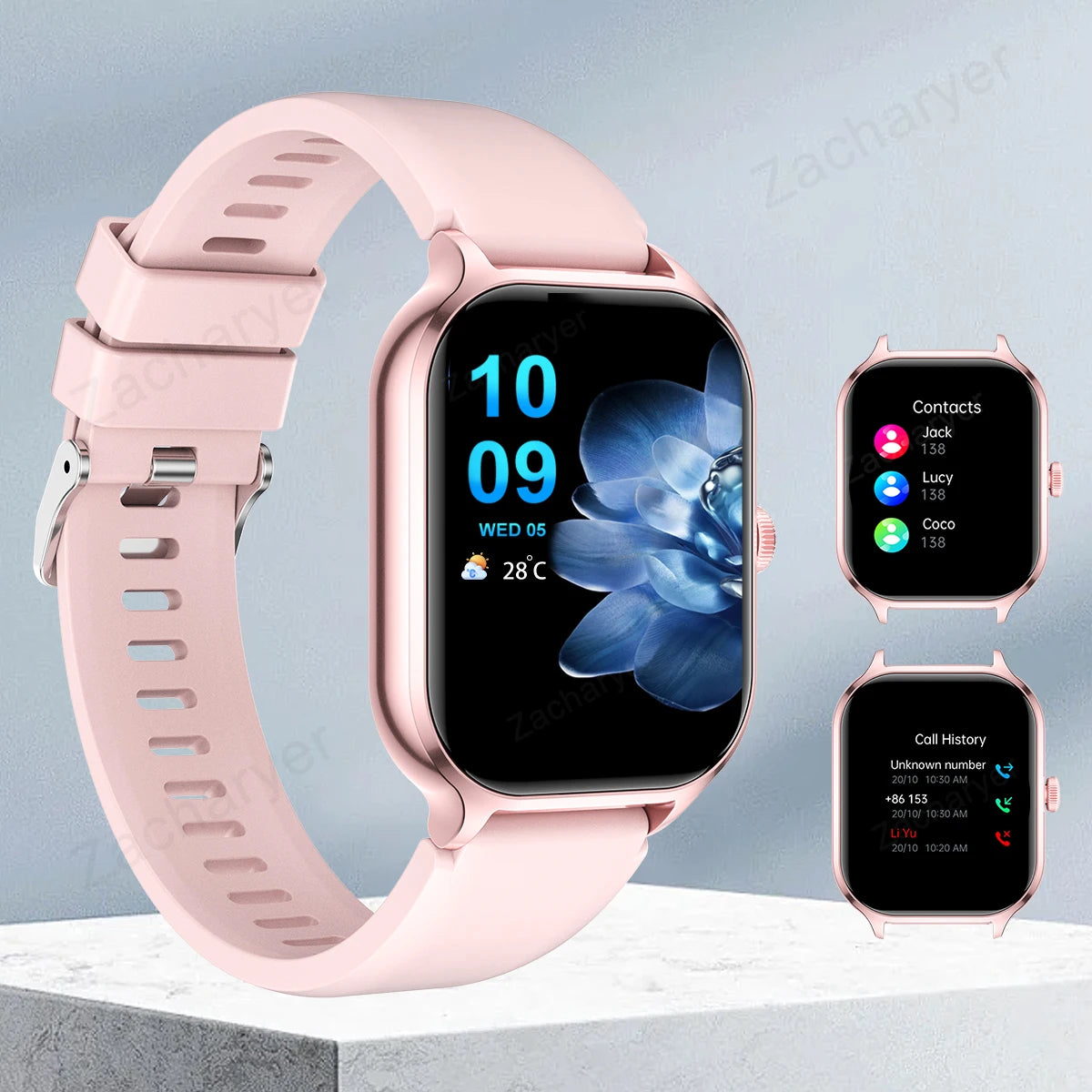 2025 Smart Watch, Wireless Dialing, Multiple Sport Modes, Various App Notifications, iPhone/Android
