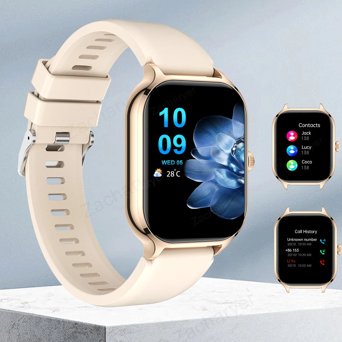 2025 Smart Watch, Wireless Dialing, Multiple Sport Modes, Various App Notifications, iPhone/Android