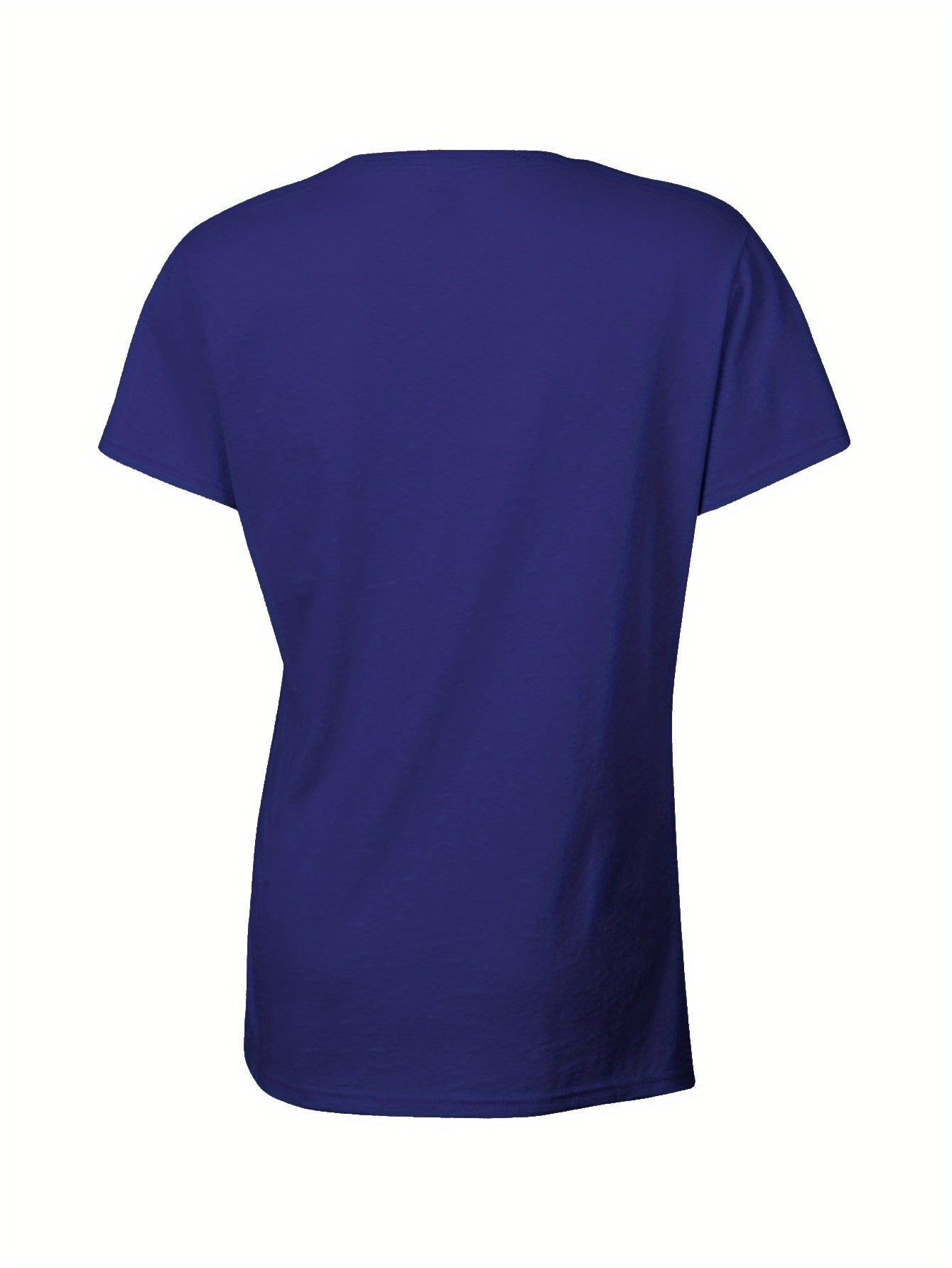 Women's Paw Print Dog Lover T-Shirt - 'Dogs Make Everything Better' Pure, Comfort Fit, Short Sleeve, Round Neck