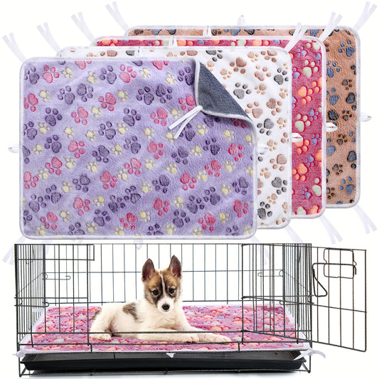 4 Pack Mother'S Day Gift Washable Pee Pads With Belt For Pet Crate 18'' X 24 Reusable Puppy Pads Pet Training Pads Puppy Potty Pads Absorbent Whelping Dog Bed Pad Mat For Playpen Crate